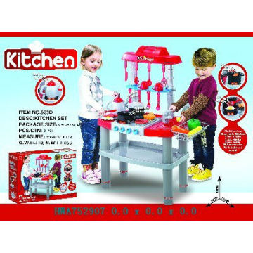 2012 new item multifunctional B/O kid kitchen play set